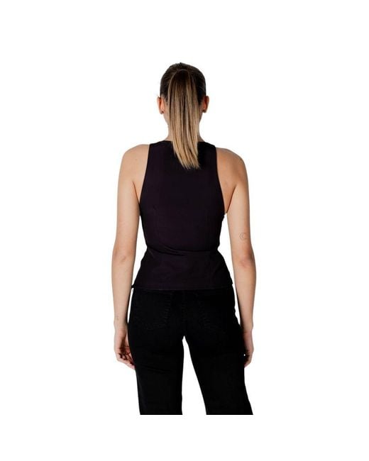 Desigual Black Polyester Top