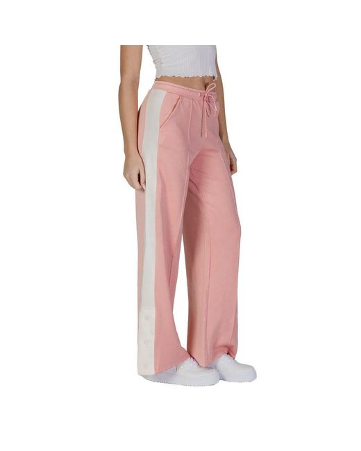 Guess Pink Multicolor Polyester Jeans & Pant