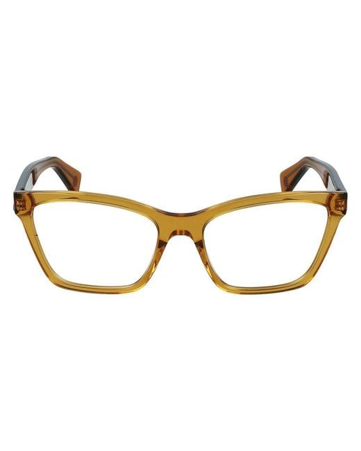 Lanvin Brown Acetate Frames