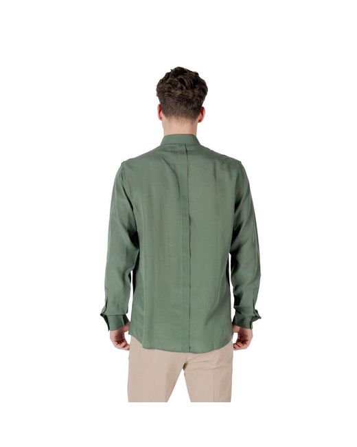 Antony Morato Green Lyocell Shirt for men