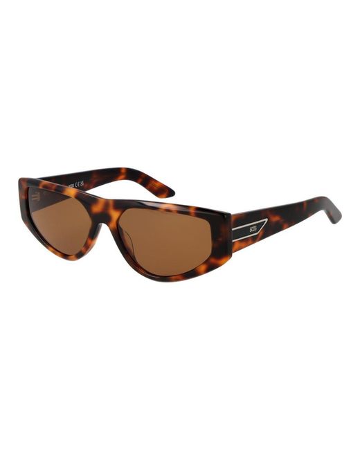 Gcds Brown Plastic Sunglasses