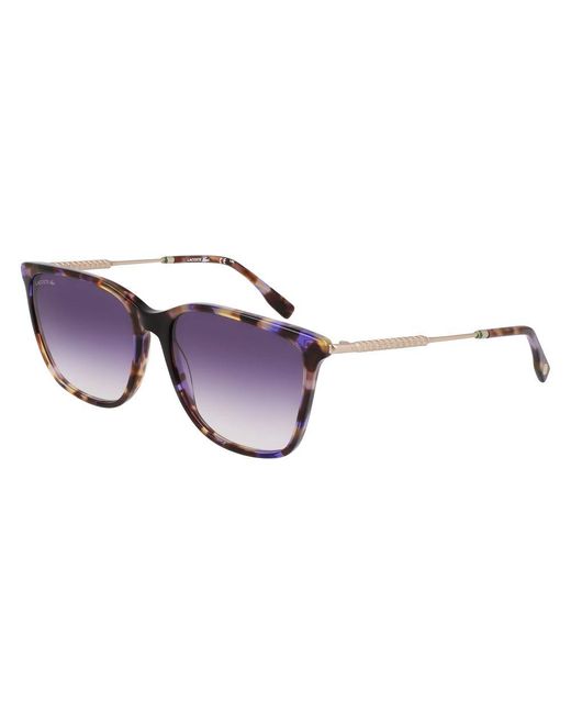 Lacoste Purple Acetate Sunglasses