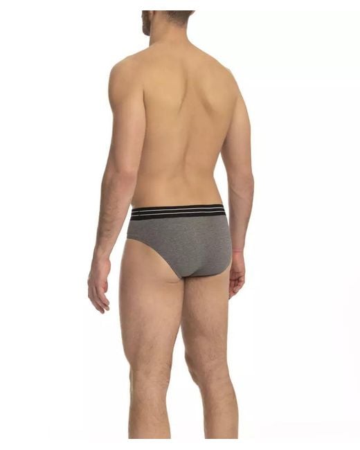 Roberto Cavalli Blue Elegant Trio Of ' Luxe Undergarments for men