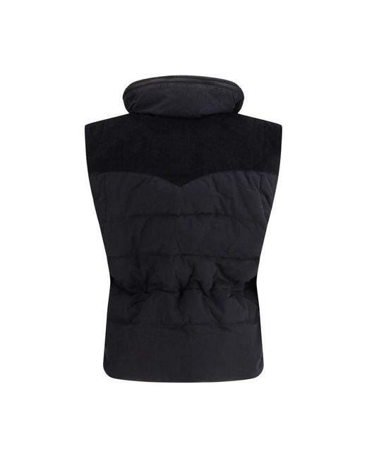 Isabel Marant Black Polyamide Sleeveless Jacket