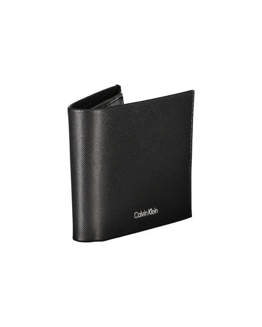 Calvin Klein Black Leather Wallet for men
