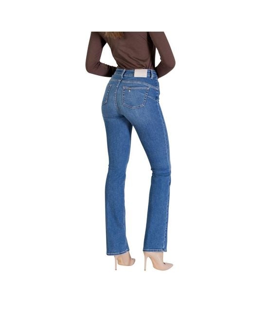 Liu Jo Blue Cotton Skinny Jeans