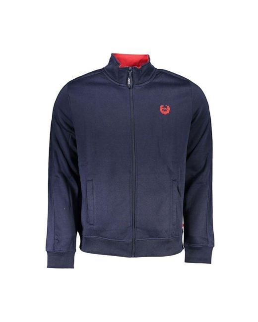 Gianmarco Venturi Blue Polyester Men's Sweatshirt for men