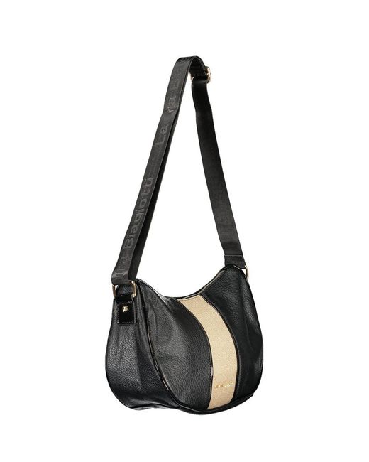 Laura Biagiotti Black Pvc Handbag