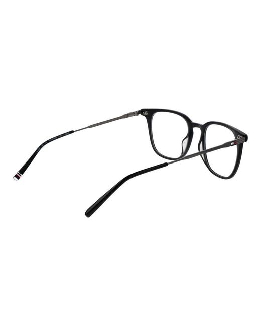 Tommy Hilfiger Black Acetate Glasses (frames) for men