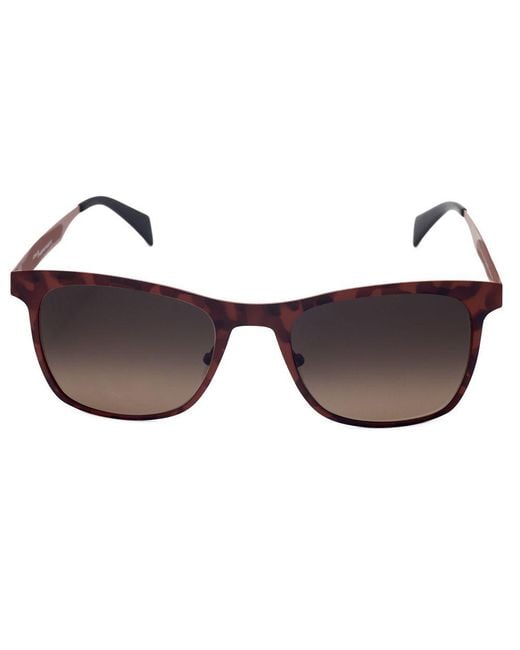 Italia Independent Brown Metal Sunglasses