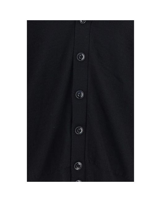 Lemaire Blue Black Wool Oves Aries Cardigan for men