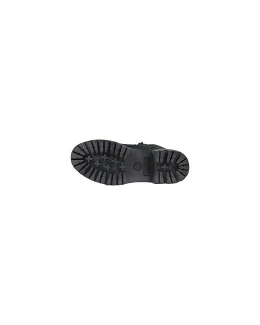 Timberland Black Leather Lace
