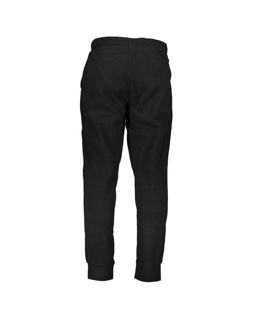 Gianmarco Venturi Black Polyester Men's Sweatpant for men