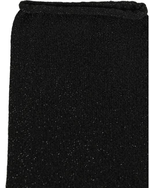 Dolce & Gabbana Men Black Viscose Mid Calf Accessory Socks for men