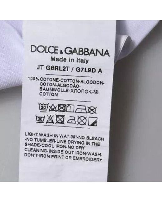 Dolce & Gabbana Blue Dna Tshirt Short Sleeve for men