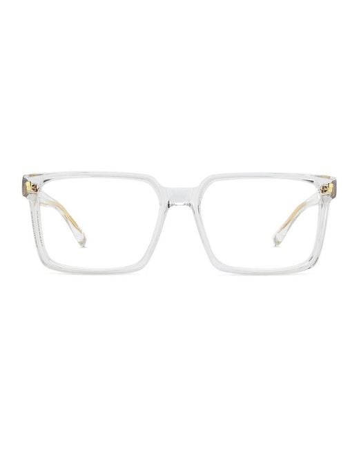 DSquared² Metallic Transparent Acetate Glasses (frames) for men