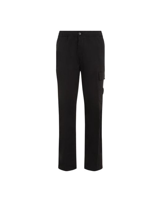 Stone Island Black Regular Fit Ghost Pant For for men