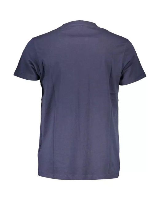 Guess Blue Cotton T-shirt for men