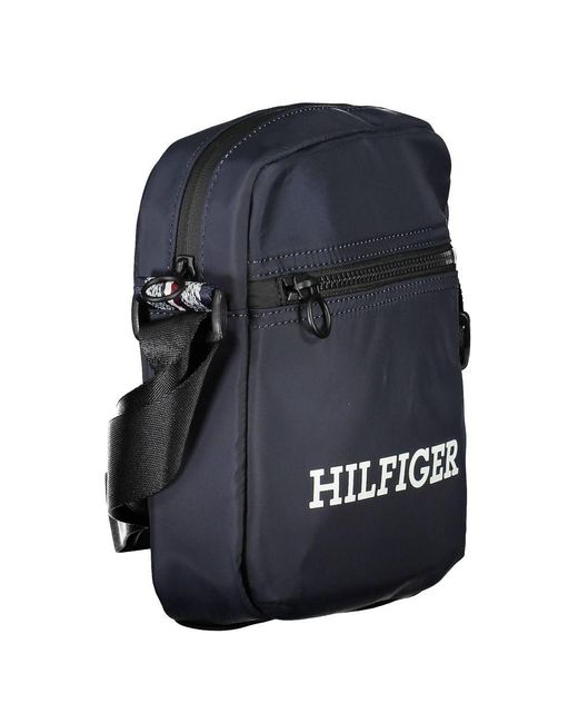 Tommy Hilfiger Blue Polyester Shoulder Bag for men