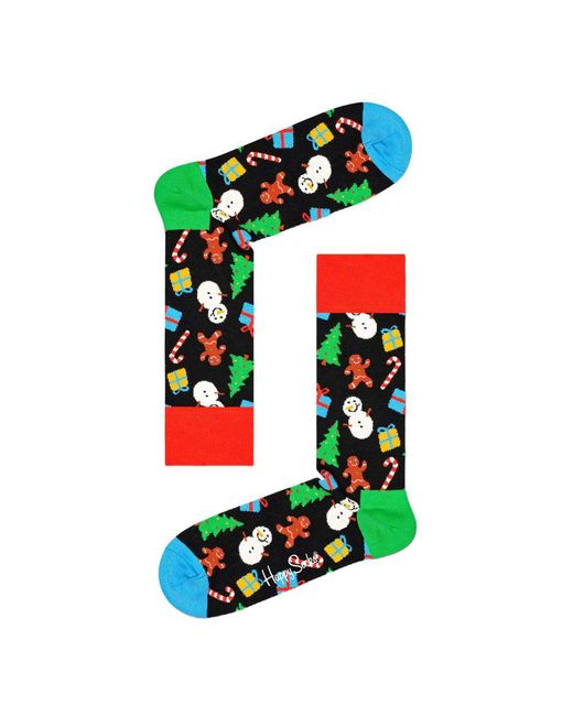 Happy Socks Red Cotton Sock