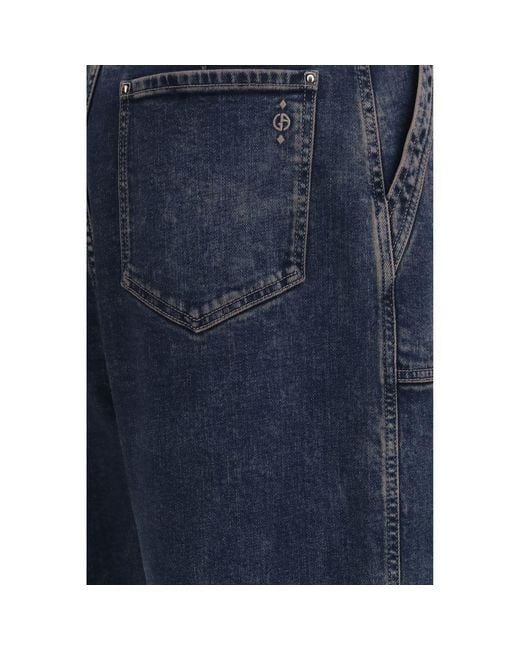 Giorgio Armani Blue Cotton Jeans Denim