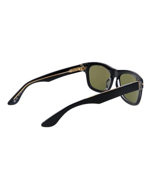 Serengeti Green Black Acetate Sunglasses