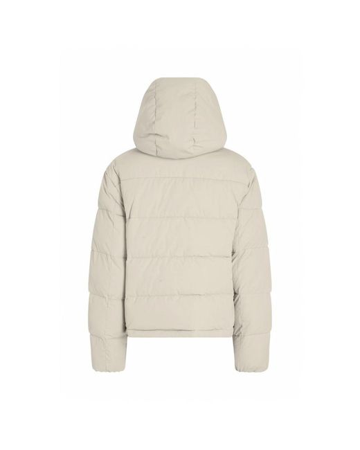 Calvin Klein Natural Recycled Polyester Jackets & Coat
