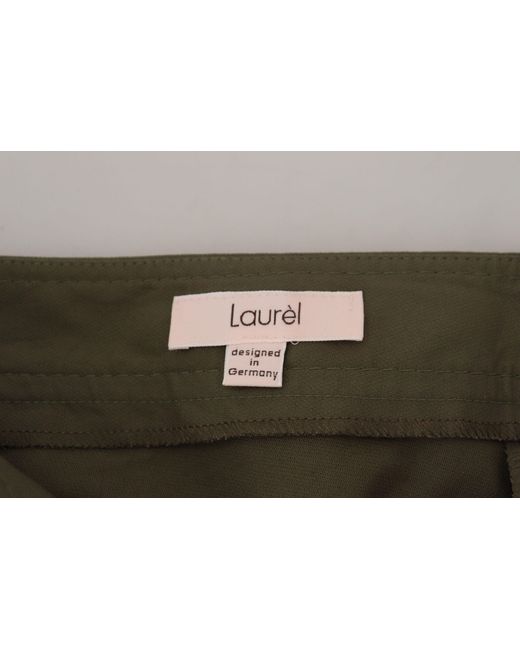 Laure'l Black Elegant Tapered Pant