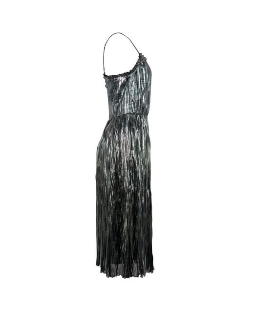 Trussardi Black Polyester Dress