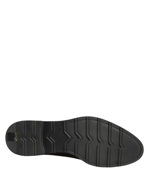 Dolce & Gabbana Black Leather Men Oxford Dress Formal Shoes for men