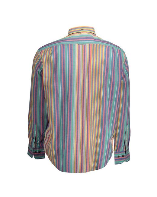 Gant Blue Cotton Shirt for men