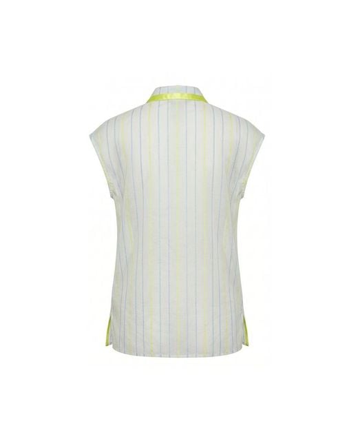 Malo White Cotton Shirt