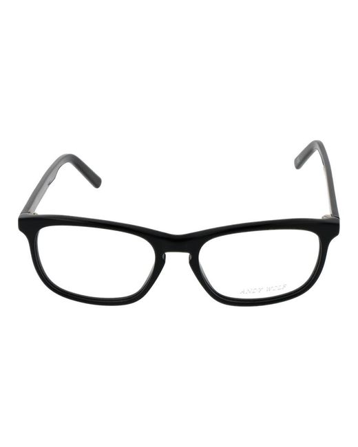 Andy Wolf Black Acetate Glasses (frames)