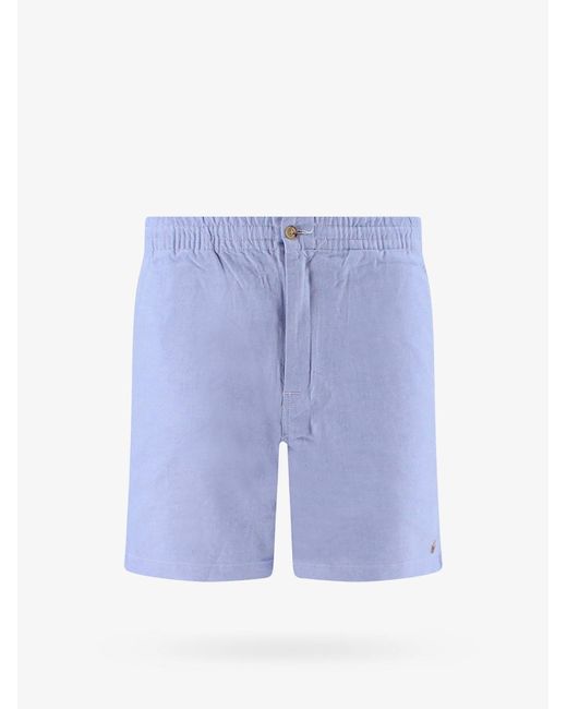 Polo Ralph Lauren Cotton Bermuda Shorts in Blue for Men | Lyst
