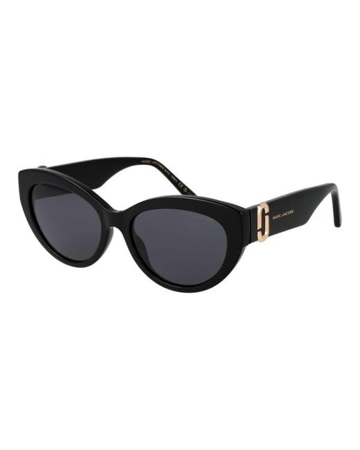 Marc Jacobs Black Acetate Sunglasses