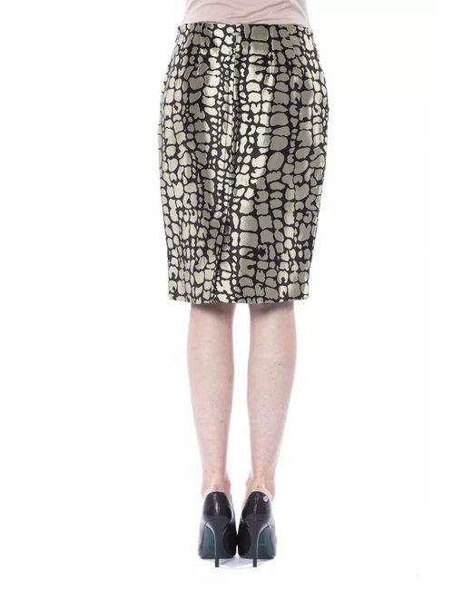 Byblos Black Byblo Elegant Tube Short Skirt