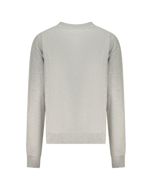 North Sails Gray Grigio Cotton Sweatshirt