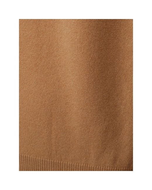 Kangra Brown Wool Sweater for men
