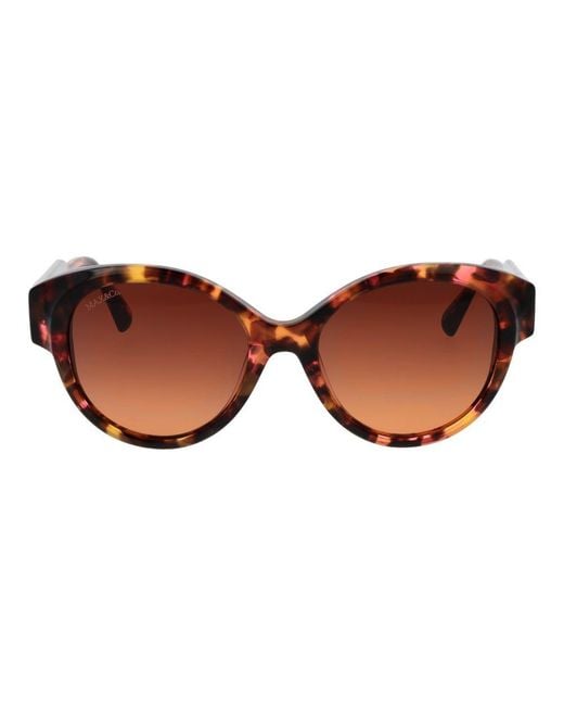MAX&Co. Brown Plastic Sunglasses