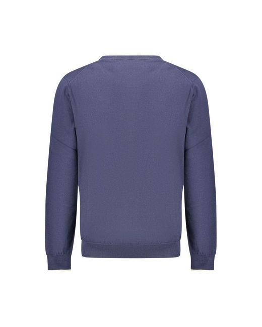 North Sails Blue Blu Cotton Uomo Shirt for men