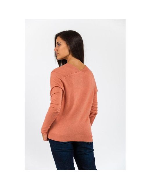 Gas Orange Pink Viscose Cardigan
