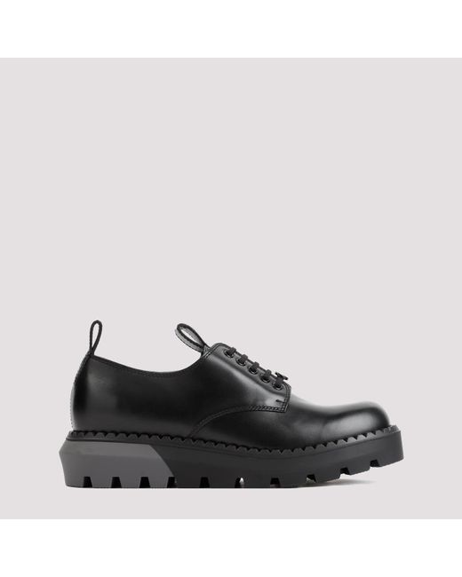 Gucci Black Calf Leather Shoes for men