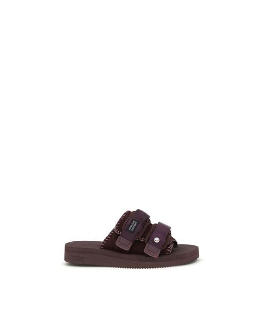 Forte_forte Brown Purple Polyester Strap