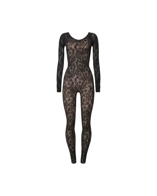 Wolford Black Polyamide Jumpsuit