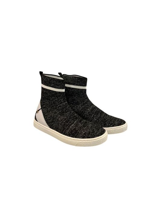 Borbonese Black Rubber Sneaker