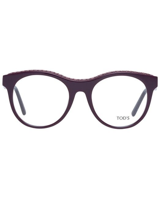 Tod's Blue Plastic Glasses (Frames)