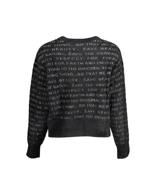 Desigual Black Polyamide Sweater