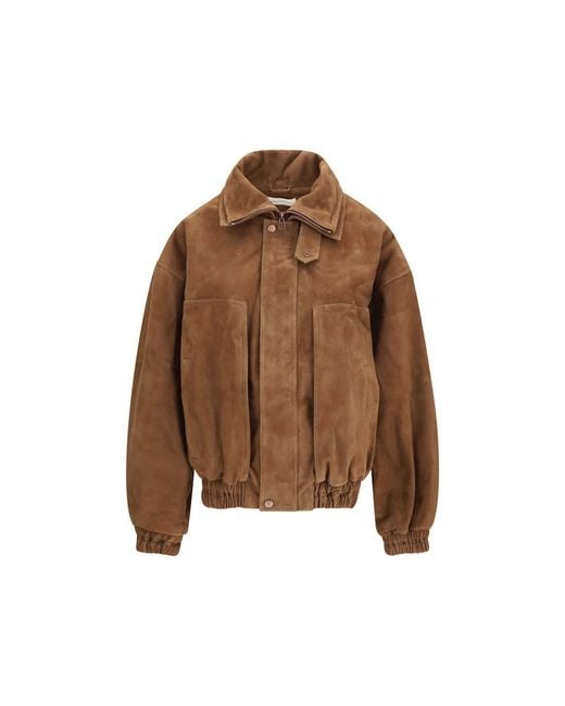 Magda Butrym Brown Lamb Ovis Aries Aries Bomber