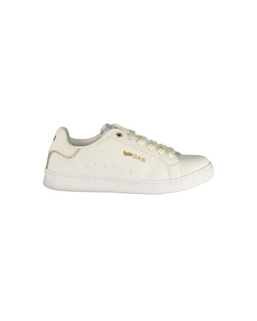 Gas Multicolor Bianco Polyurethane Sneaker