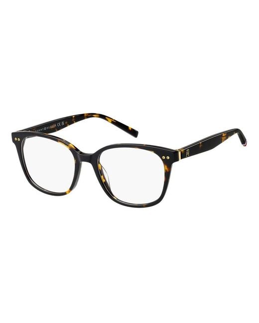 Tommy Hilfiger Black Brown Acetate Glasses (frames)
